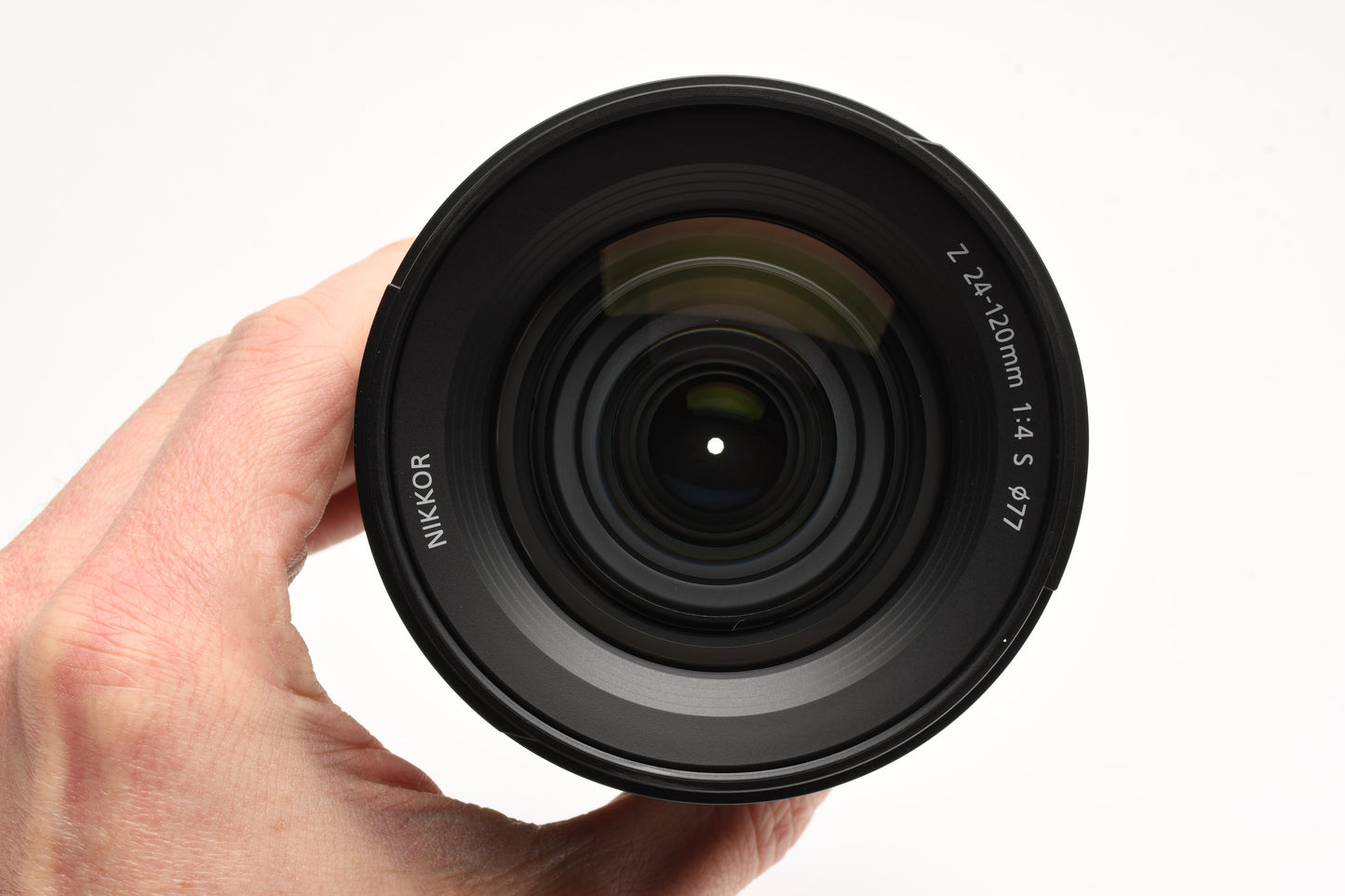 Nikon Nikkor Z 24-120mm f4 S Zoom lens, Hood, caps, Mint- USA Version