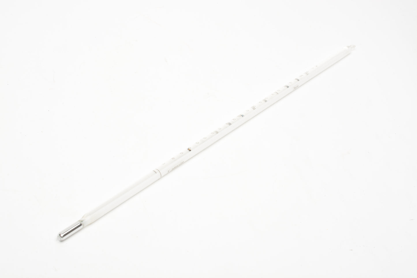Owens Illinois Exax Etched stem thermometer -10 to 110 degrees C ~12"
