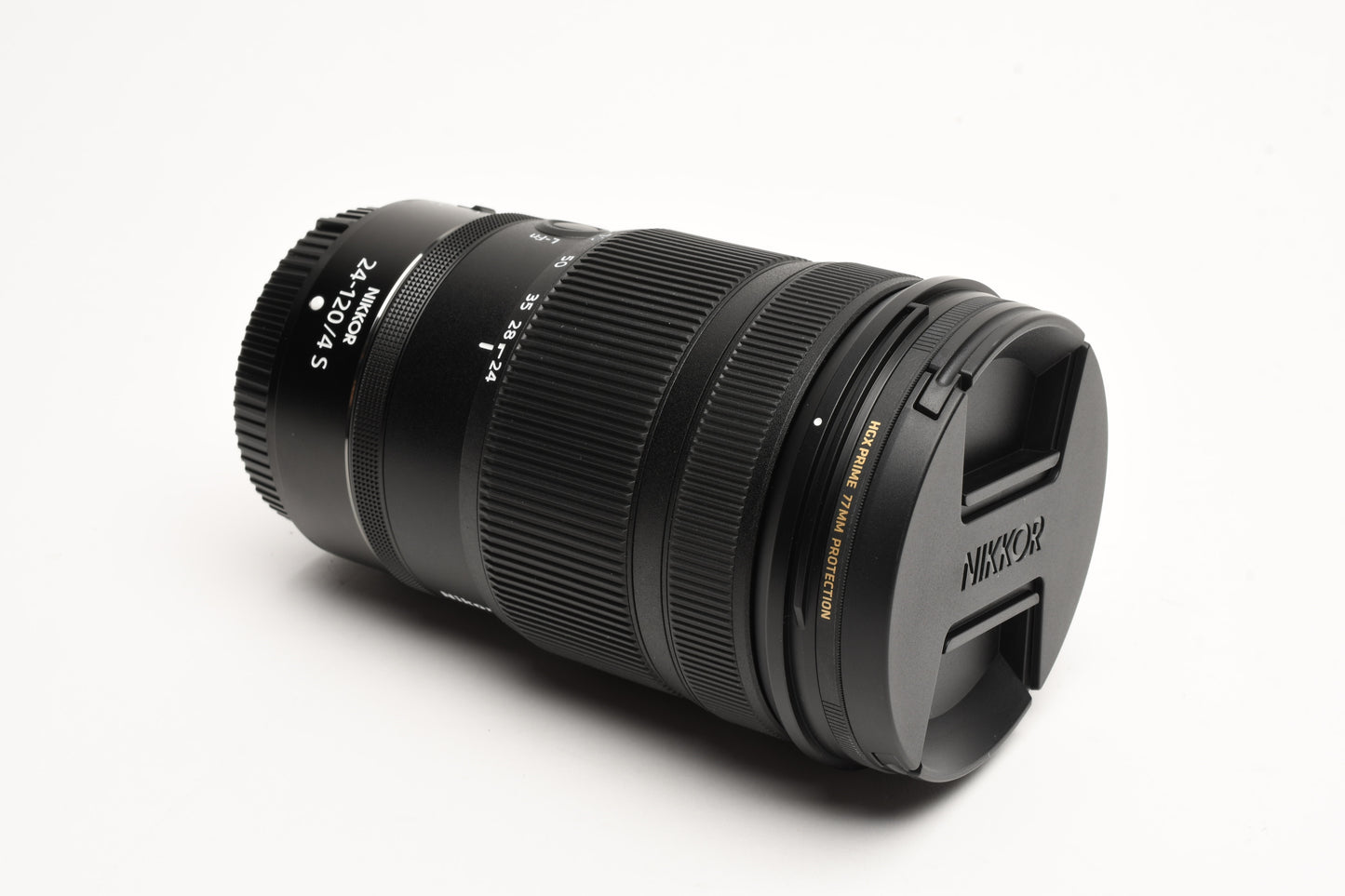 Nikon Nikkor Z 24-120mm f4 S Zoom lens, Hood, caps, Mint- USA Version