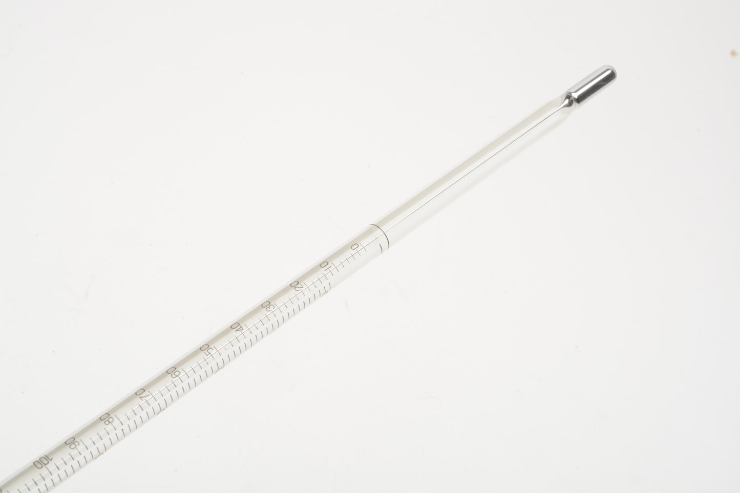 Owens Illinois Exax Etched stem thermometer -10 to 110 degrees C ~12"