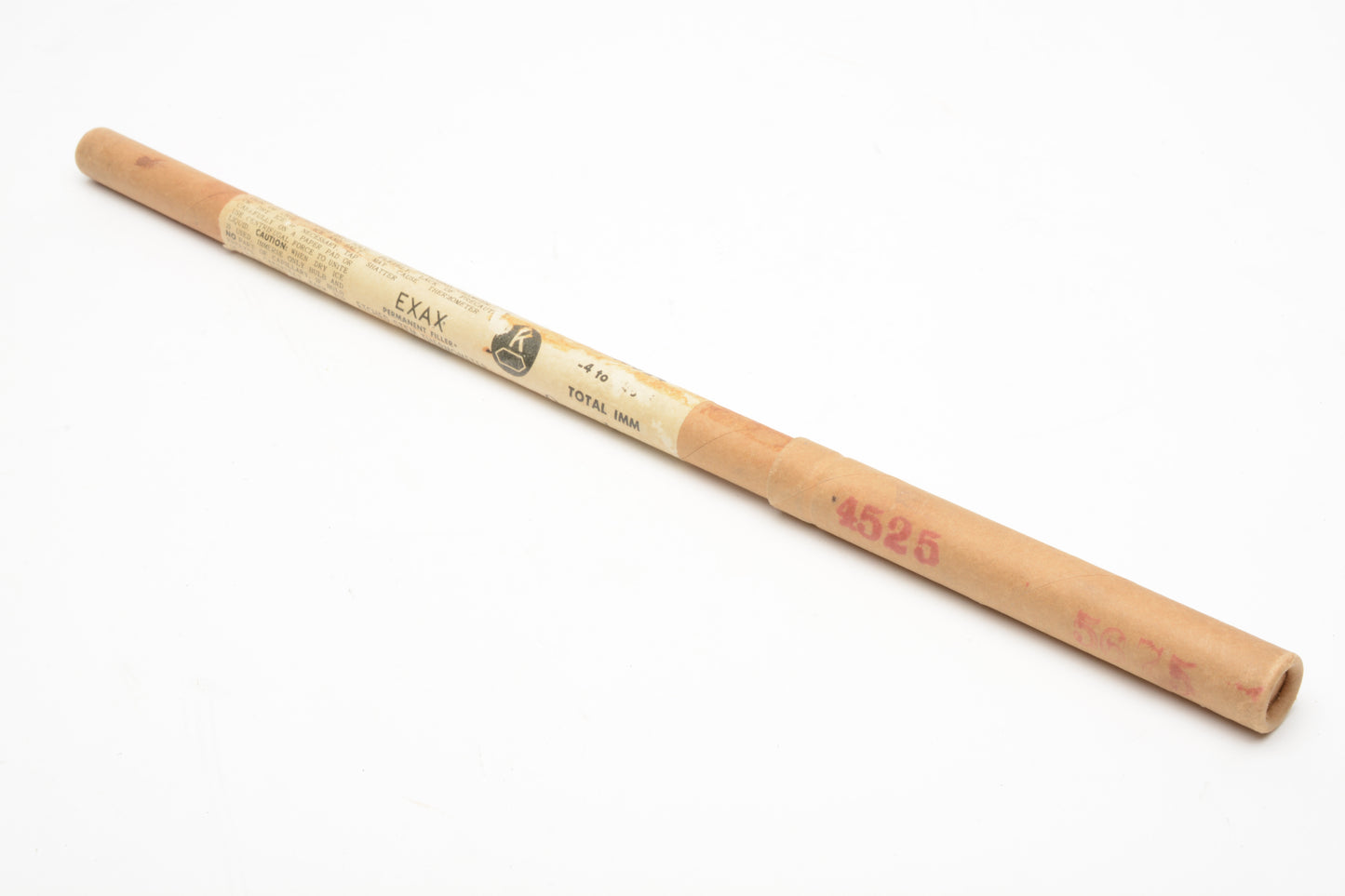 Owens Illinois Exax Etched stem thermometer -10 to 110 degrees C ~12"