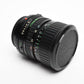 Canon 28-55mm f3.5-4.5 compact zoom w/Canon UV, Caps, FD Mount