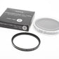 Fujifilm PRF-62 Super EBC lens protector 62mm, Mint-, Boxed