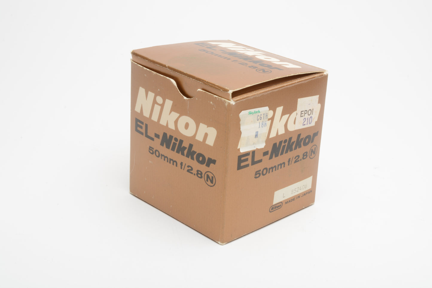 Nikon EL Nikkor 50mm F2.8 N Enlarging lens, New in box - Never Used