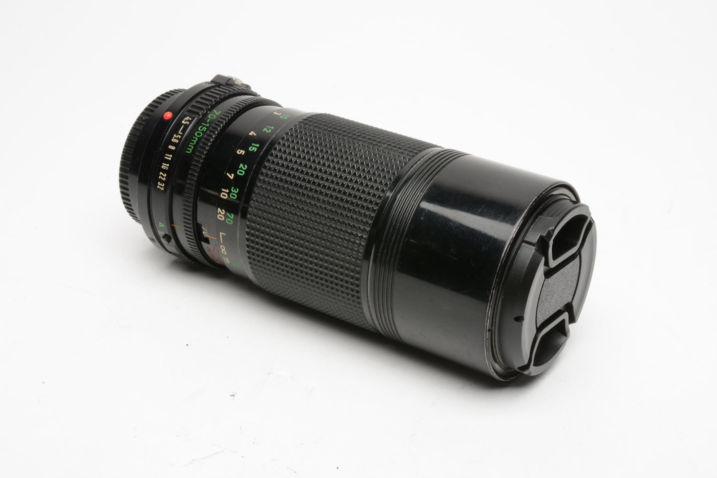 Canon FD 75-150mm f4.5 zoom lens, Bargain, Caps