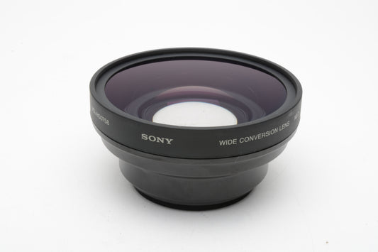 Sony VCL-HG0758 X0.7 58mm High Grade Wide Angle Conversion Lens, pouch+caps