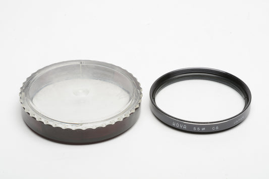 Hoya 55mm C S Cross Screen 4 Point filter in jewel case, Clean