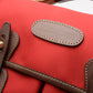 Billingham Hadley Shoulder Bag Small (Burgundy w/Chocolate Leather Trim) 503314-54