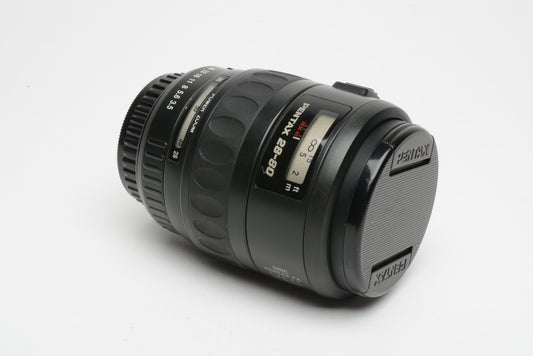 SMC Pentax-FA 28-80mm f3.5-4.7 zoom lens, caps, manual, very clean