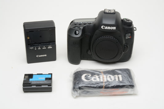 Canon EOS 5D SR Body, batt+charger+Strap, ONLY 466 Acts!, USA Version, Mint