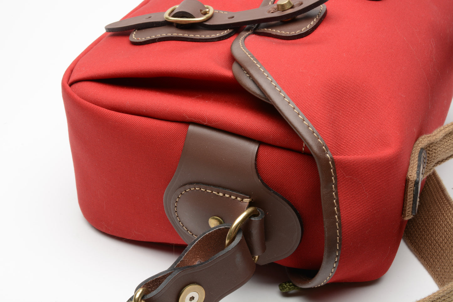 Billingham Hadley Shoulder Bag Small (Burgundy w/Chocolate Leather Trim) 503314-54