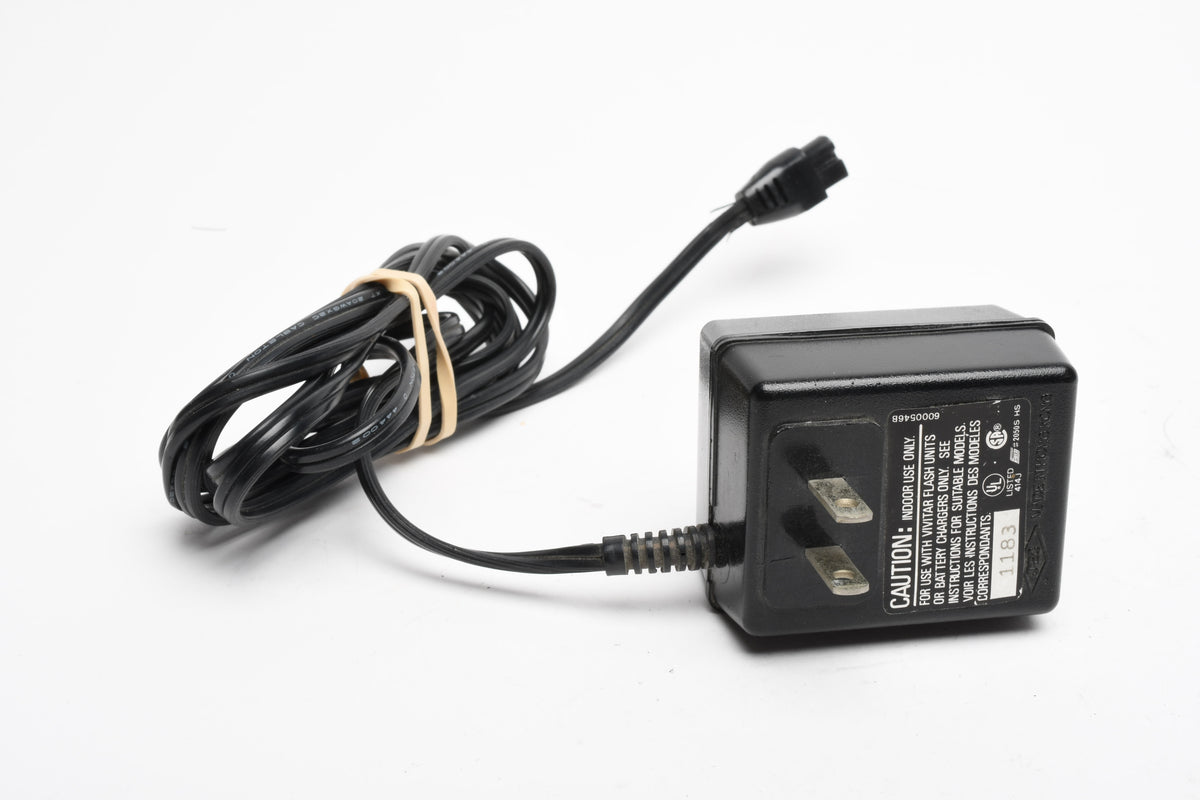 Vivitar SB-6 SB6 AC Adapter for 285 Series flashes, Tested, Great