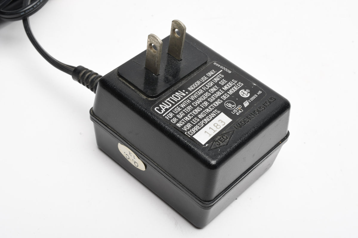 Vivitar SB-6 SB6 AC Adapter for 285 Series flashes, Tested, Great