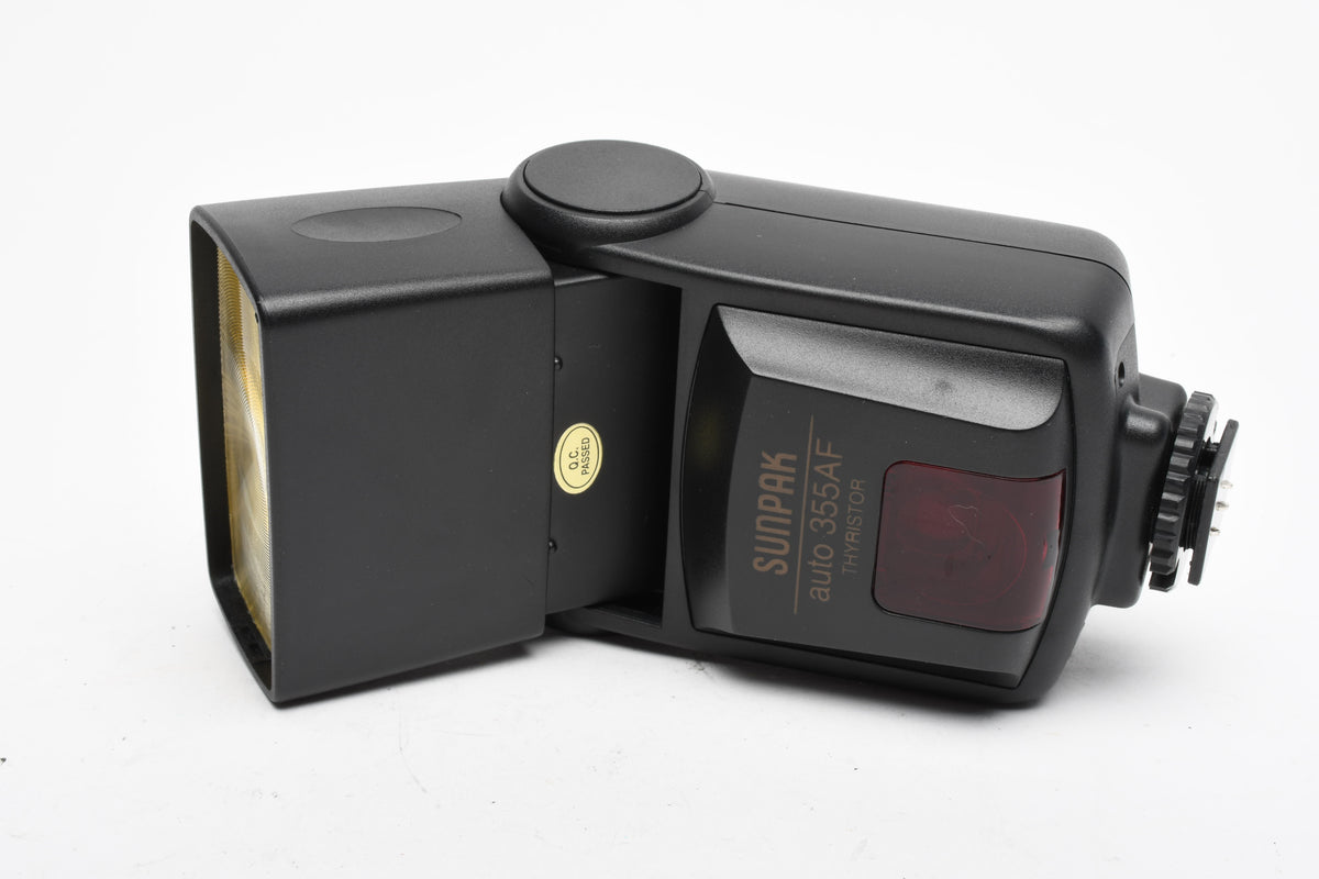 Sunpak Auto 355AF PT Flash TTL for Pentax SLR cameras