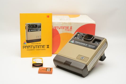 Kodak Partytime II Instant Camera, Mint, Boxed