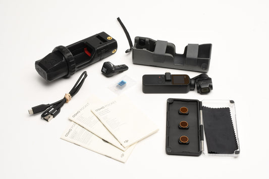 DJI Osmo Pocket 1 Handheld 3-Axis Stabilizer 4K Camera Bundle - OT110