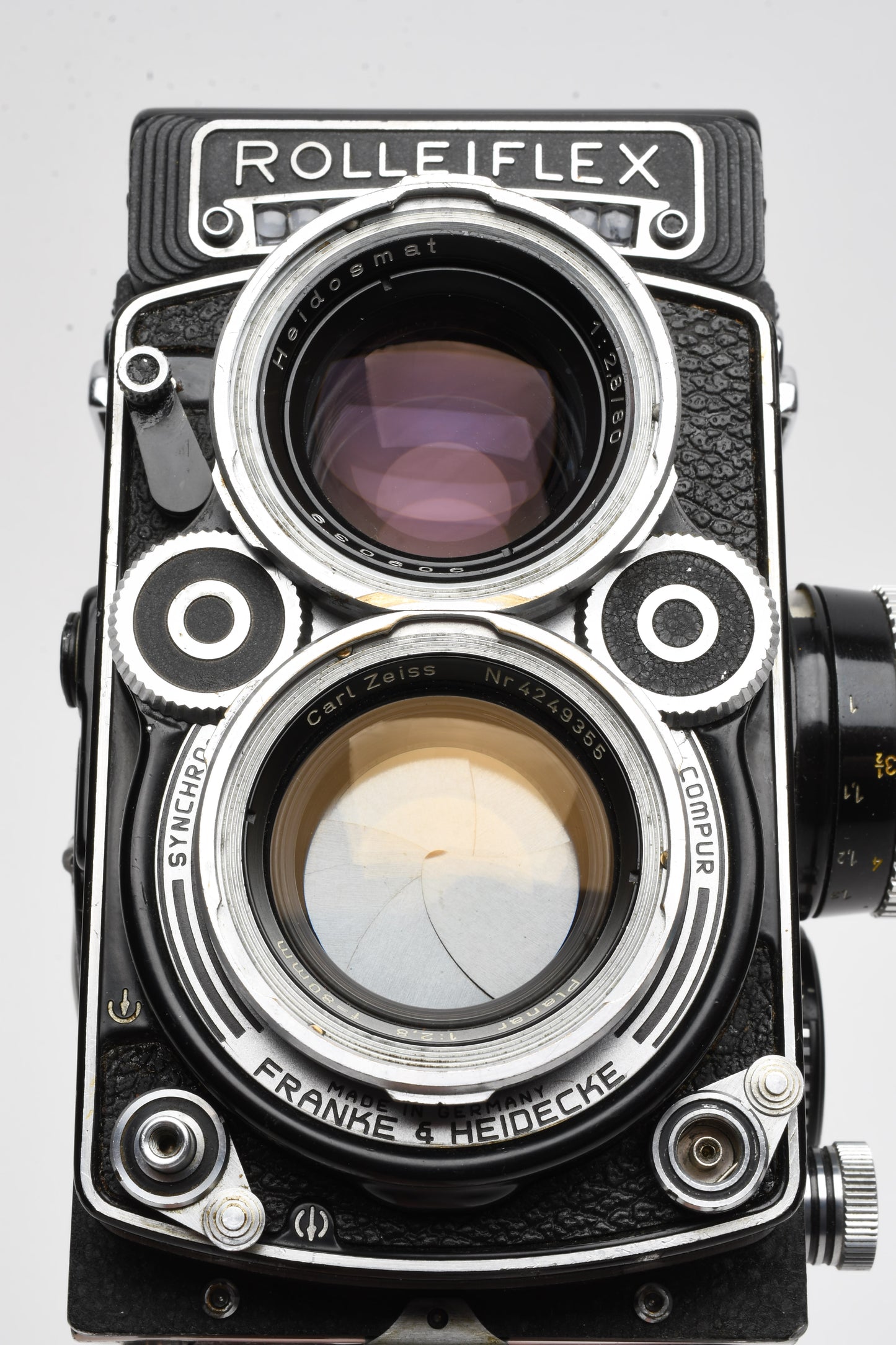 Rollei Rolleiflex 2.8F TLR w/Planar lens, Tested, Great, Clean, Accurate meter, Nice!