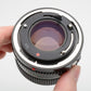 Canon 50mm f1.4 N FD mount lens, very clean and sharp, caps