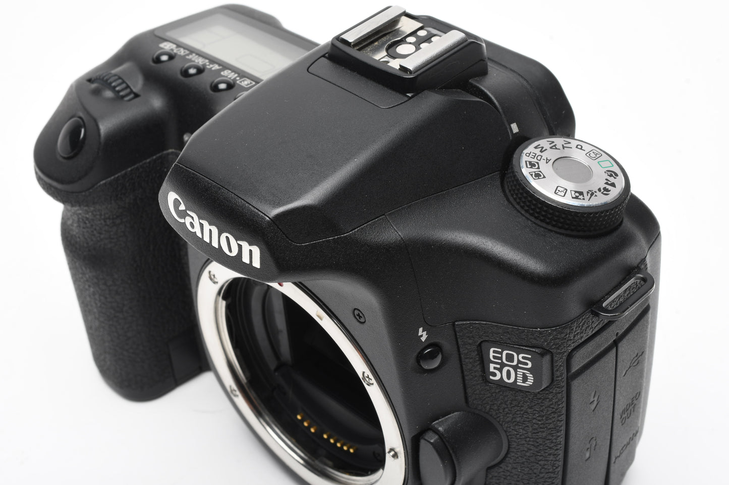 Canon EOS 50D DSLR Body w/2X Batts, charger, 4GB CF, Box, 14K Acts