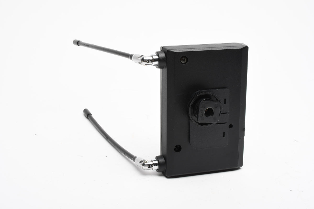 Azden WDR Pro + WM-Pro Wireless Transmitter & Receiver w/lapel Mic. and clip