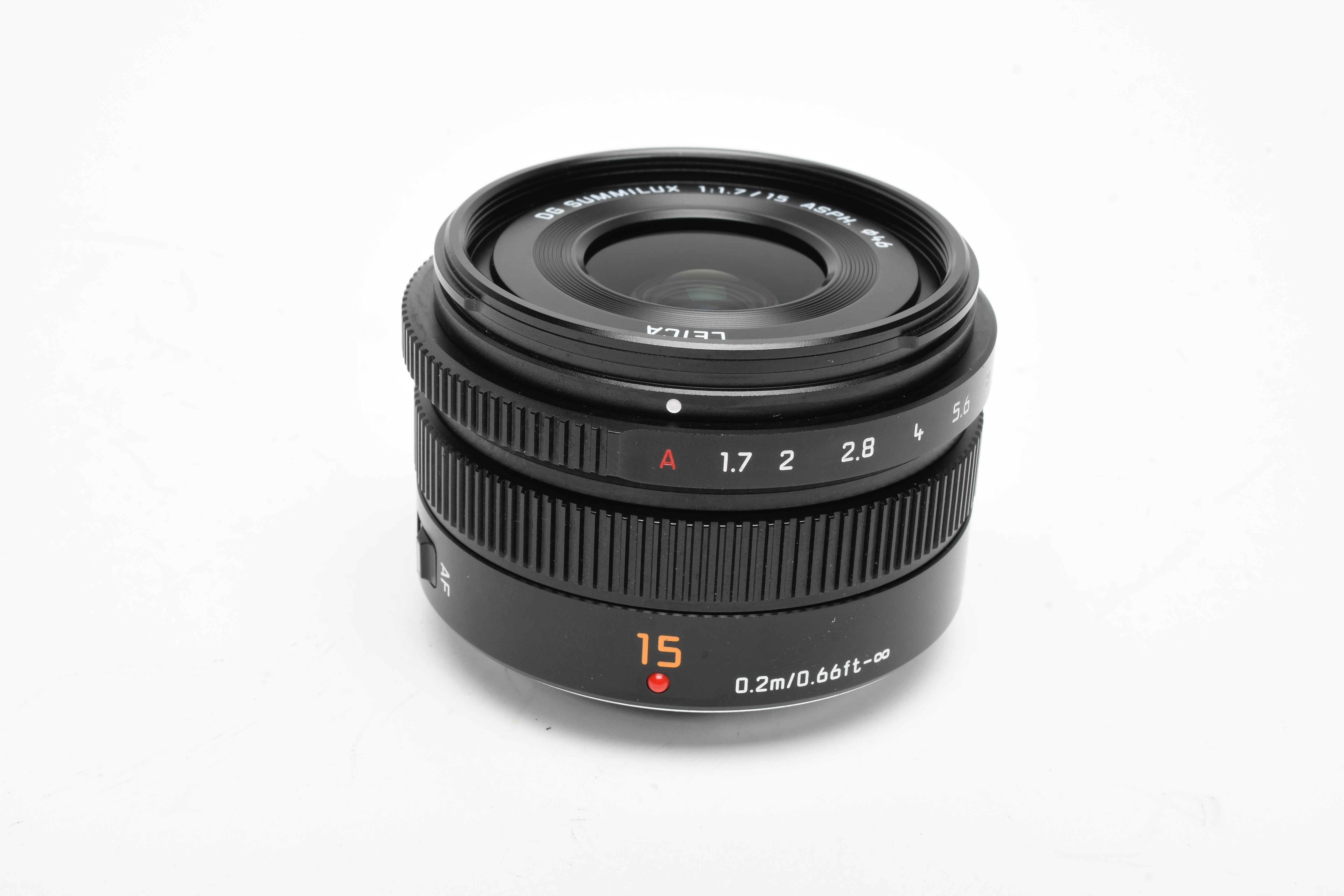 LUMIX G H-X015 LEICA DG 15mm F1.7 | ヤマダウェブコム