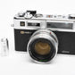 Yashica G Electro 35 GSN 35mm Rangefinder Camera w/45mm f1.7 lens,  New seals, *Read