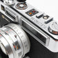 Yashica G Electro 35 GSN 35mm Rangefinder Camera w/45mm f1.7 lens,  New seals, *Read