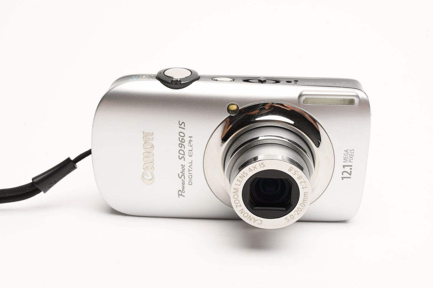 Canon Powershot SD960 IS (Silver) 12.1MP Digital Point&Shoot Camera, Boxed