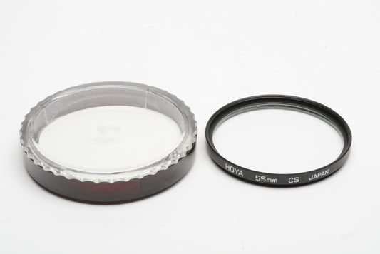 Hoya 55mm C S Cross Screen 4 Point filter in jewel case, Clean