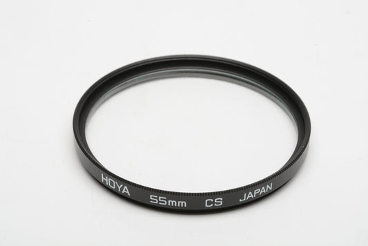 Hoya 55mm C S Cross Screen 4 Point filter in jewel case, Clean