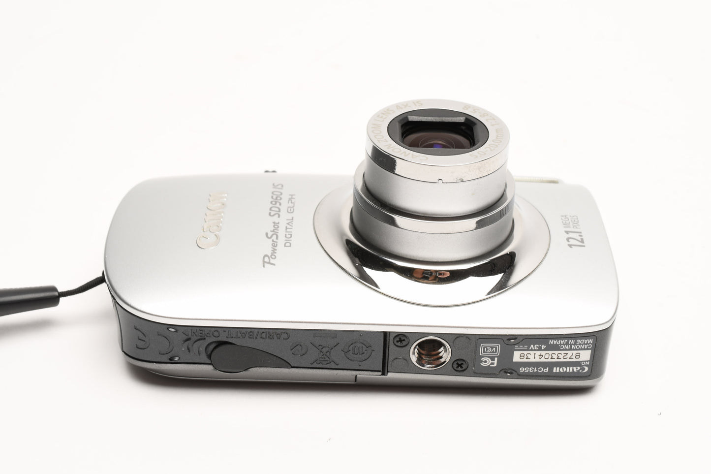 Canon Powershot SD960 IS (Silver) 12.1MP Digital Point&Shoot Camera, Boxed