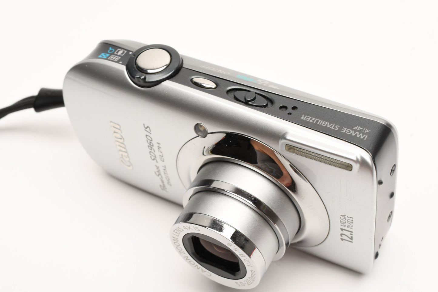 Canon Powershot SD960 IS (Silver) 12.1MP Digital Point&Shoot Camera, Boxed