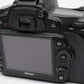 Nikon D90 DSLR body, 2 batts, charger, strap, Only 5317 Acts, very clean, tested