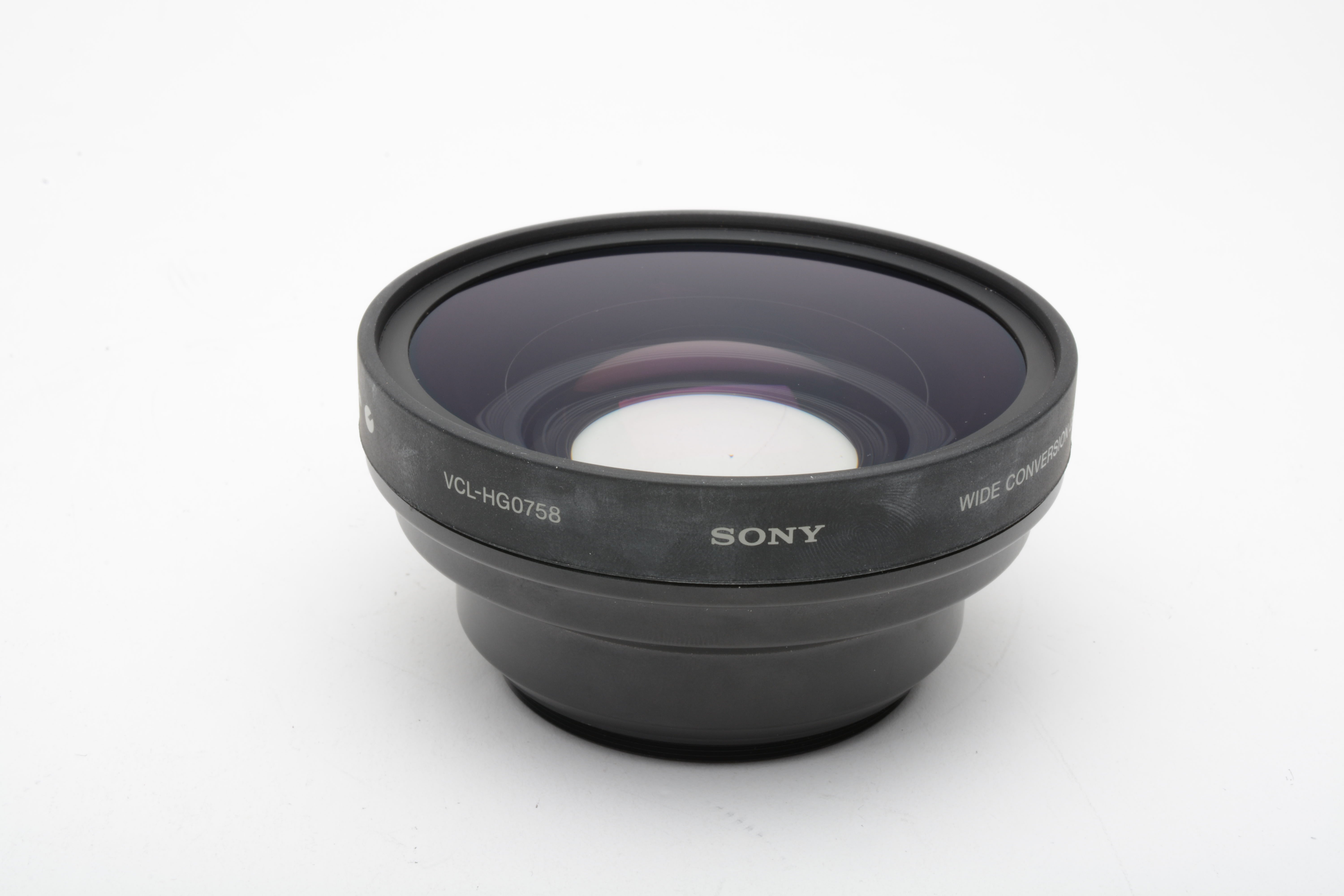 Sony VCL-HG0758 X0.7 58mm High Grade Wide Angle Conversion Lens +caps