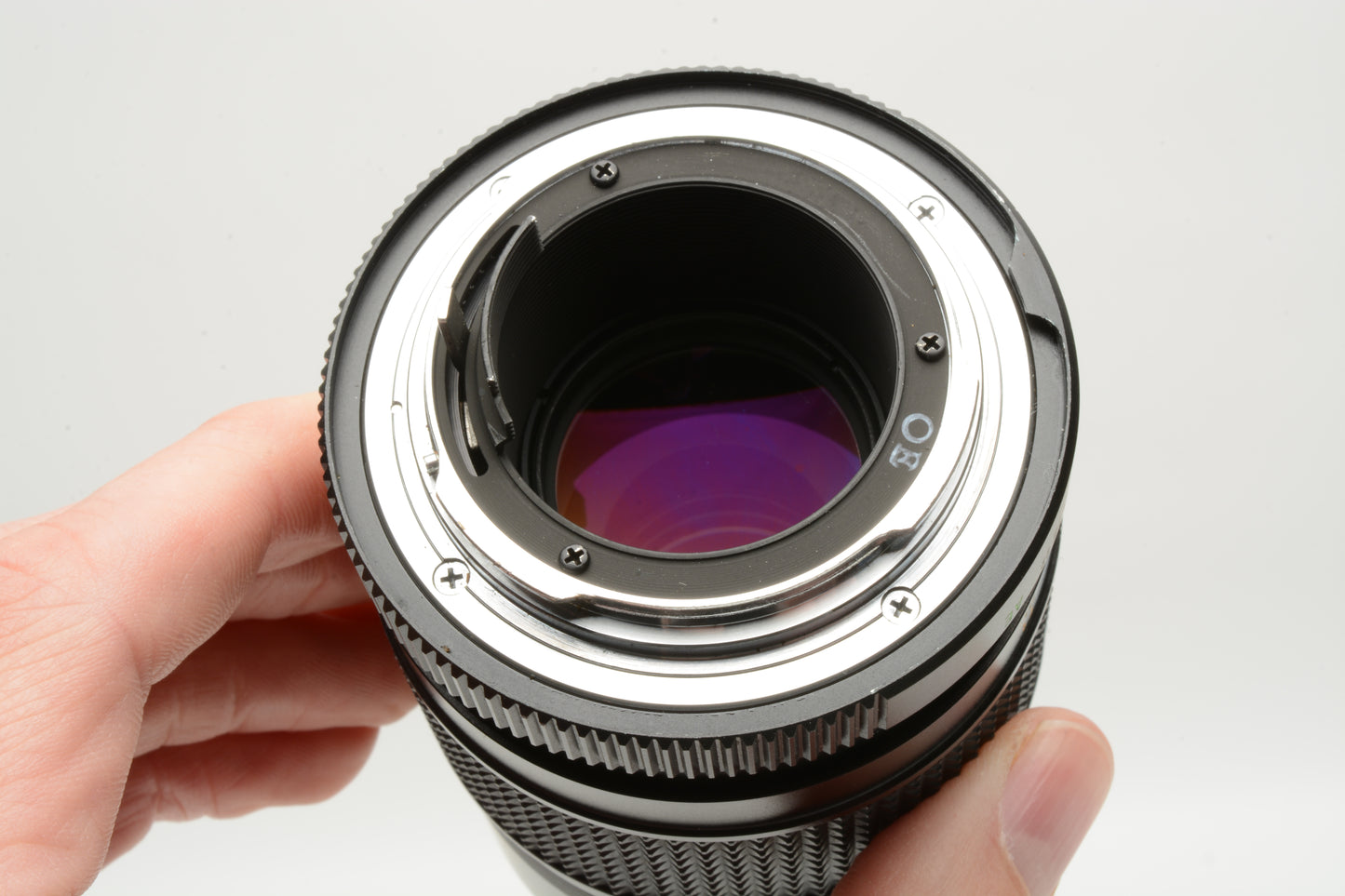 Konica Hexanon 135mm f3.5 Portrait lens, case, clean