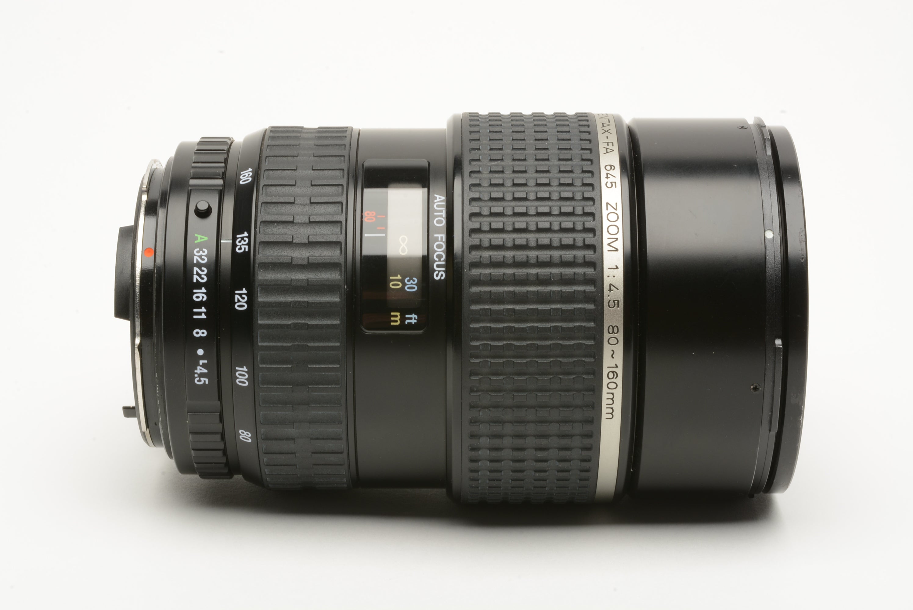 Pentax-FA SMC 645 Zoom 80-160 f/4.5 Lens w/Hood, caps, gently used 
