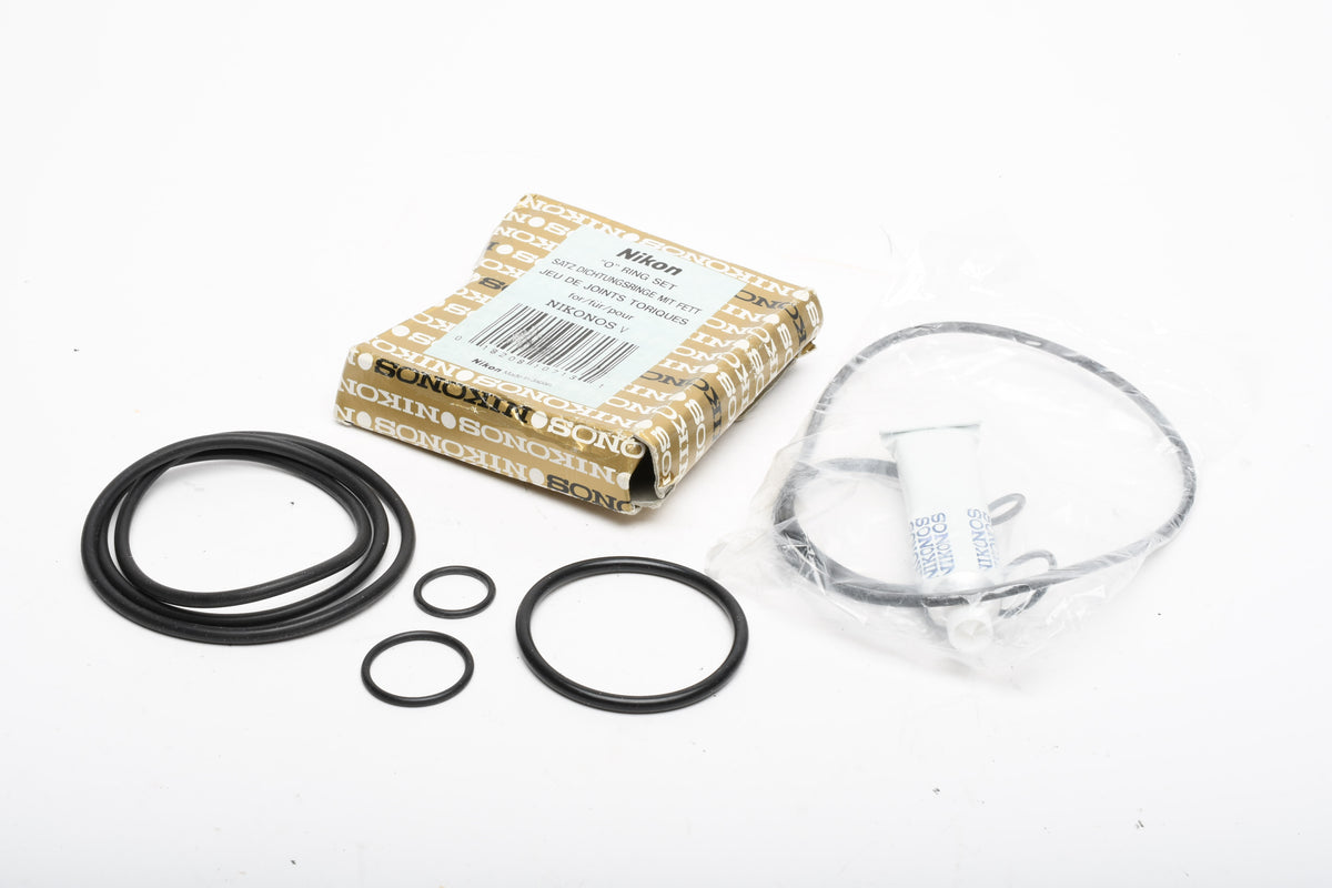 Nikon Nikonos V O-Ring set, Brand new - Boxed