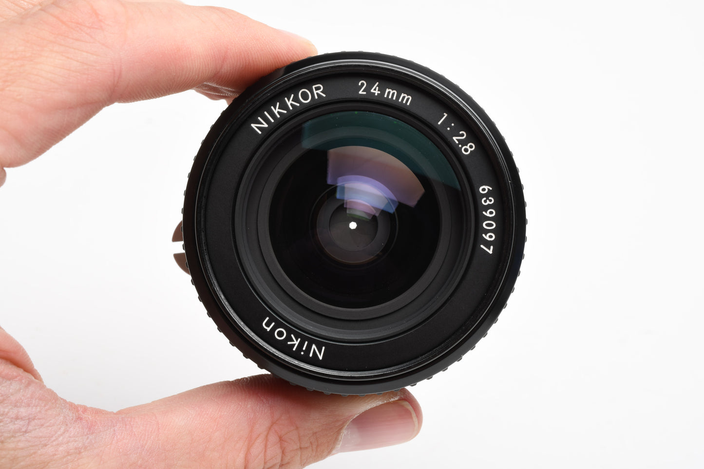 Nikon Nikkor 24mm f2.8 AI lens w/L1Bc Skylight filter, Great! Sharp
