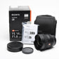 Sony FE 14mm f1.8 GM Lens SEL14F18GM, case, box, Mint, USA