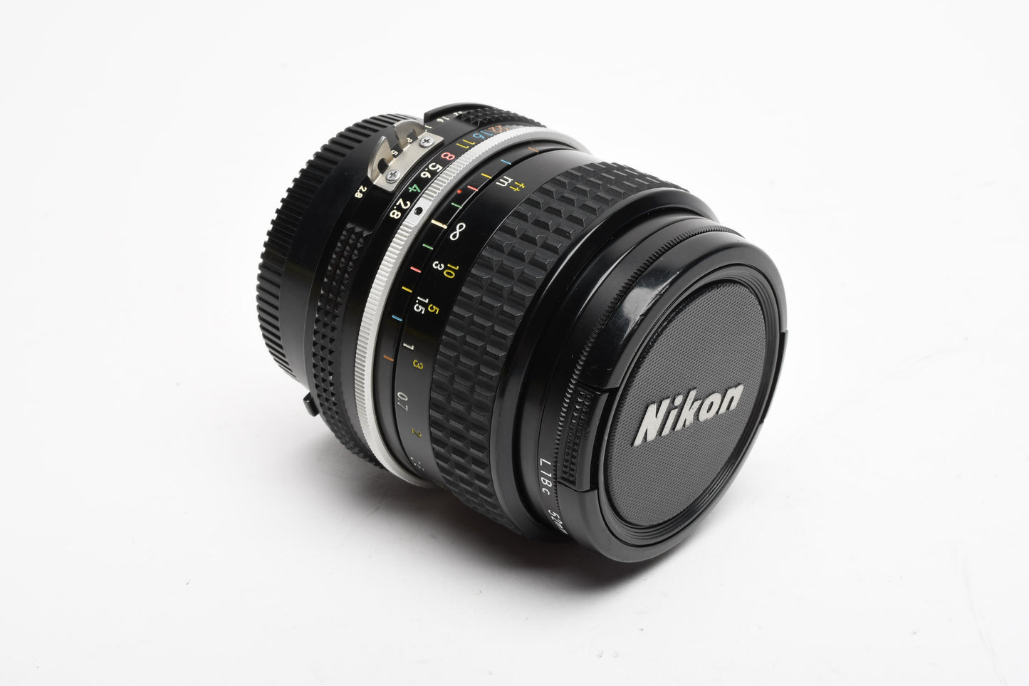 Nikon Nikkor 24mm f2.8 AI lens w/L1Bc Skylight filter, Great! Sharp