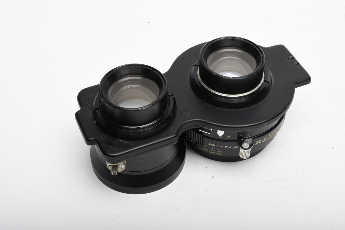 Mamiya 55mm f4.5 TLR lens, Clean and sharp!  Nice