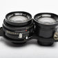 Mamiya 55mm f4.5 TLR lens, Clean and sharp!  Nice