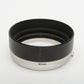 Canon S-60 metal lens hood For FL 58mm 55mm F1.2 50mm F1.4 Mint-