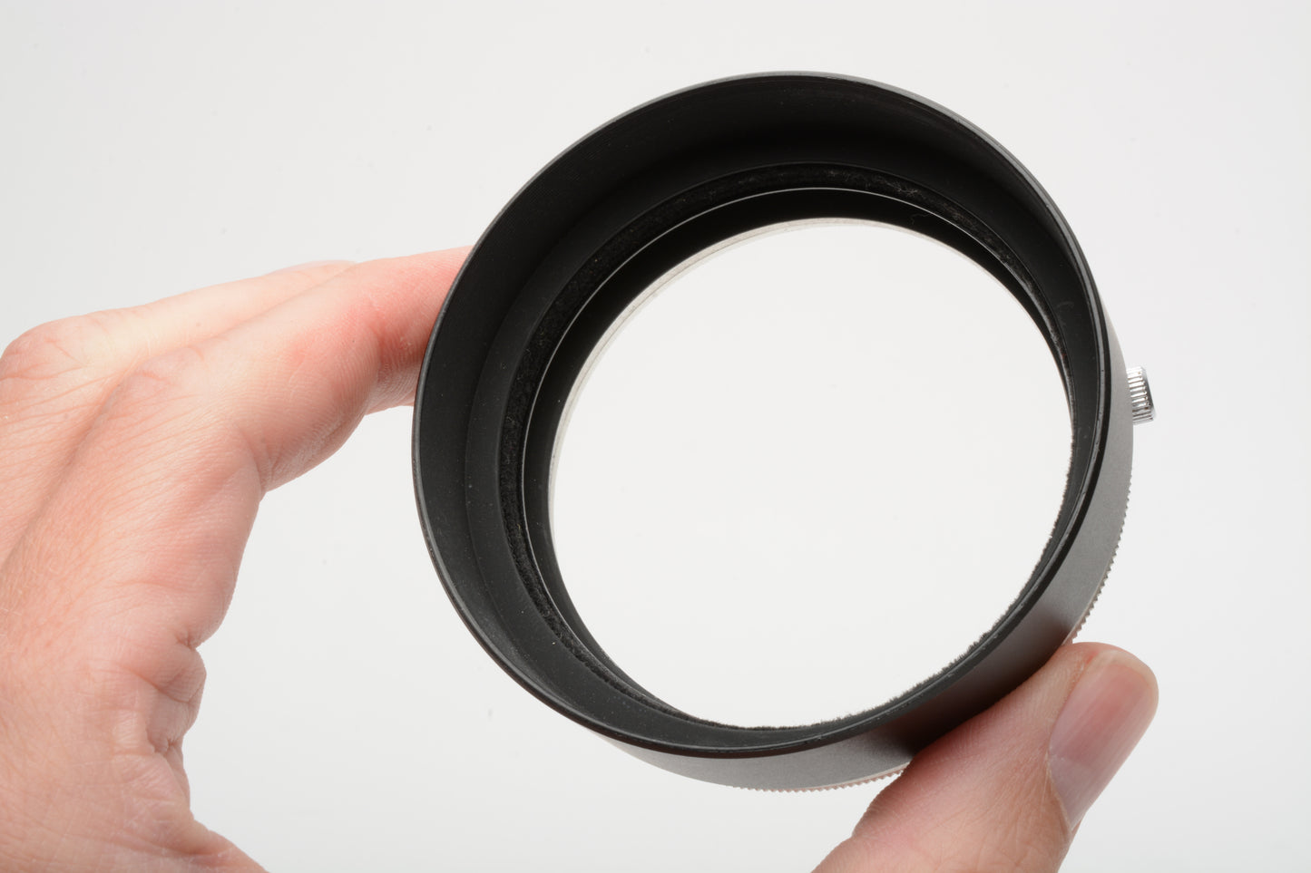 Canon S-60 metal lens hood For FL 58mm 55mm F1.2 50mm F1.4 Mint-