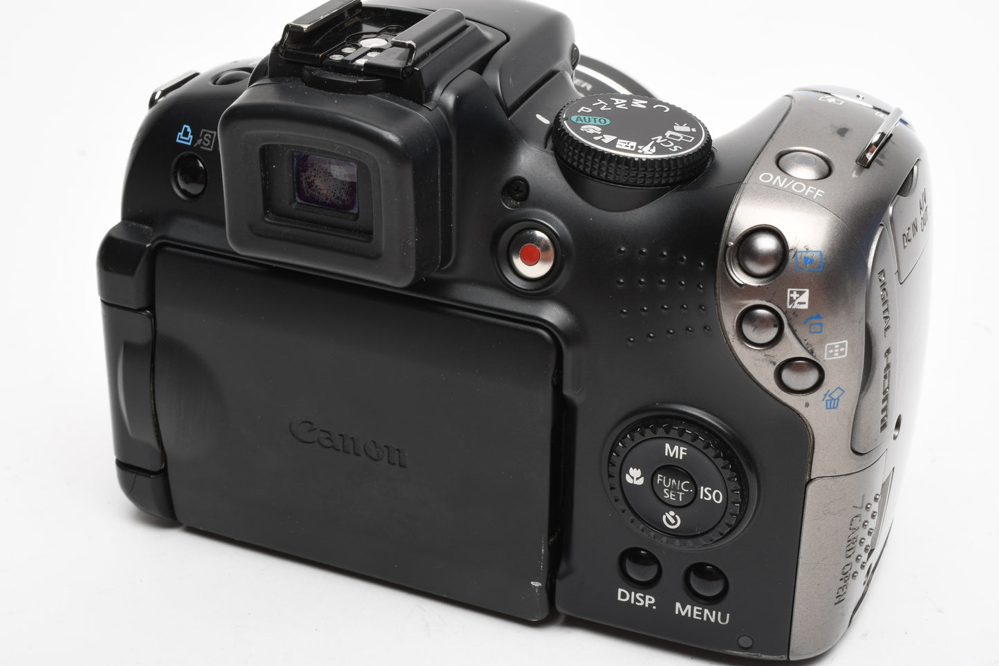 Canon Powershot SX20IS 12.1MP Digital Point&Shoot camera, hood, strap, manual
