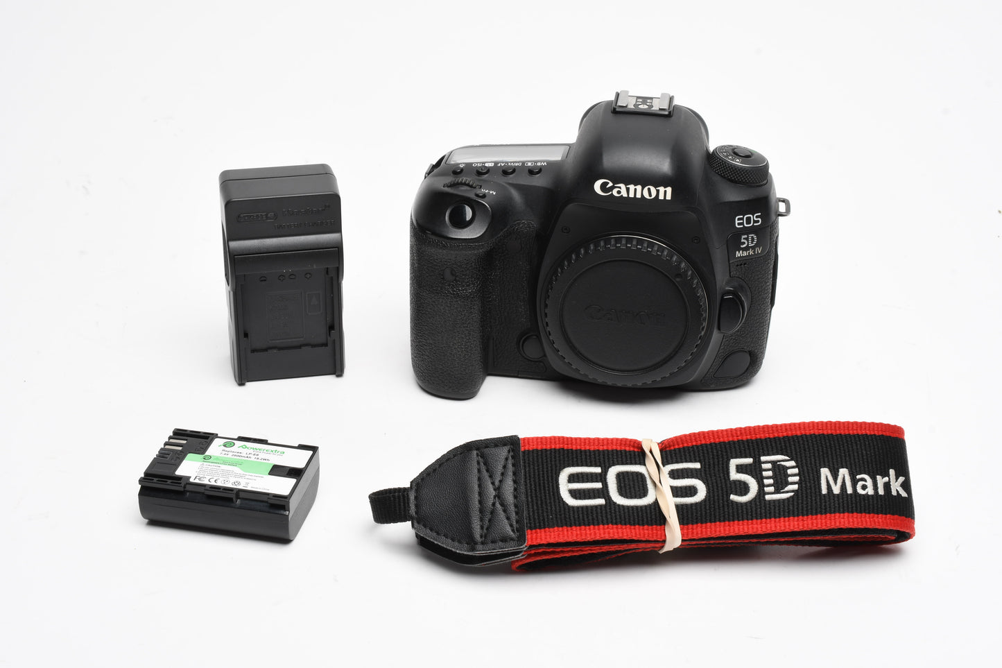 Canon EOS 5D Mark IV Body w/Batt, Charger, 162K Acts, Works great!