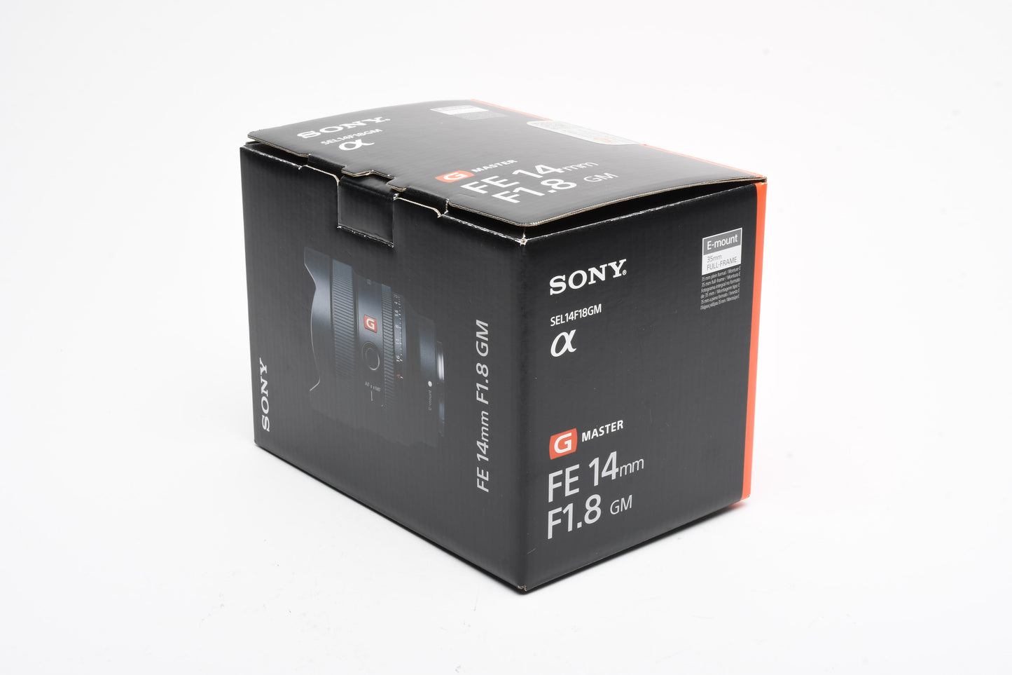 Sony FE 14mm f1.8 GM Lens SEL14F18GM, case, box, Mint, USA