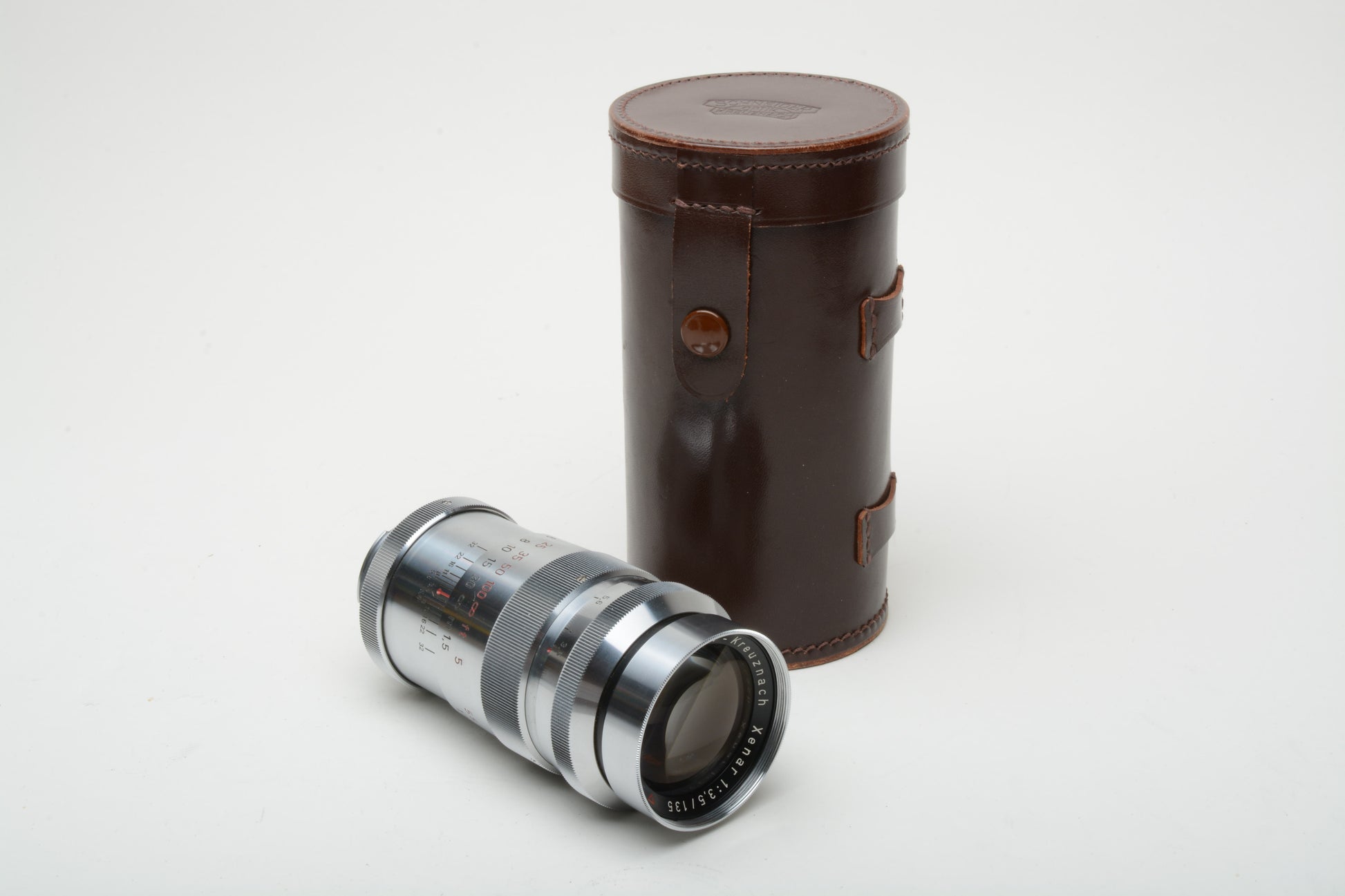 Schneider Kreuznach Xenar 135mm f3.5 lens Exakta Mount, w/case 