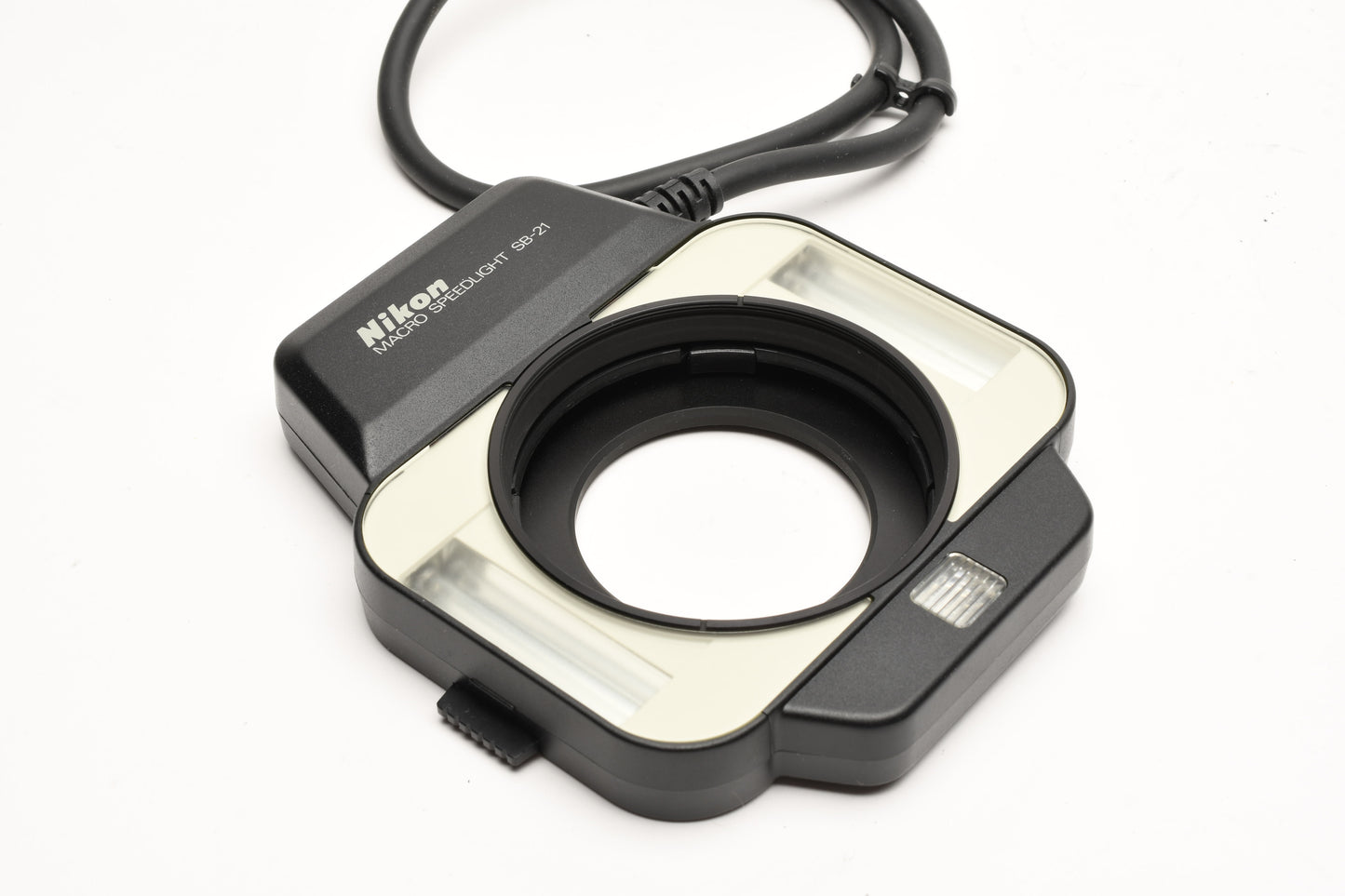 Nikon SB-21 Macro Speedlight Flash w/AS-14, Tested, Very clean, Great!