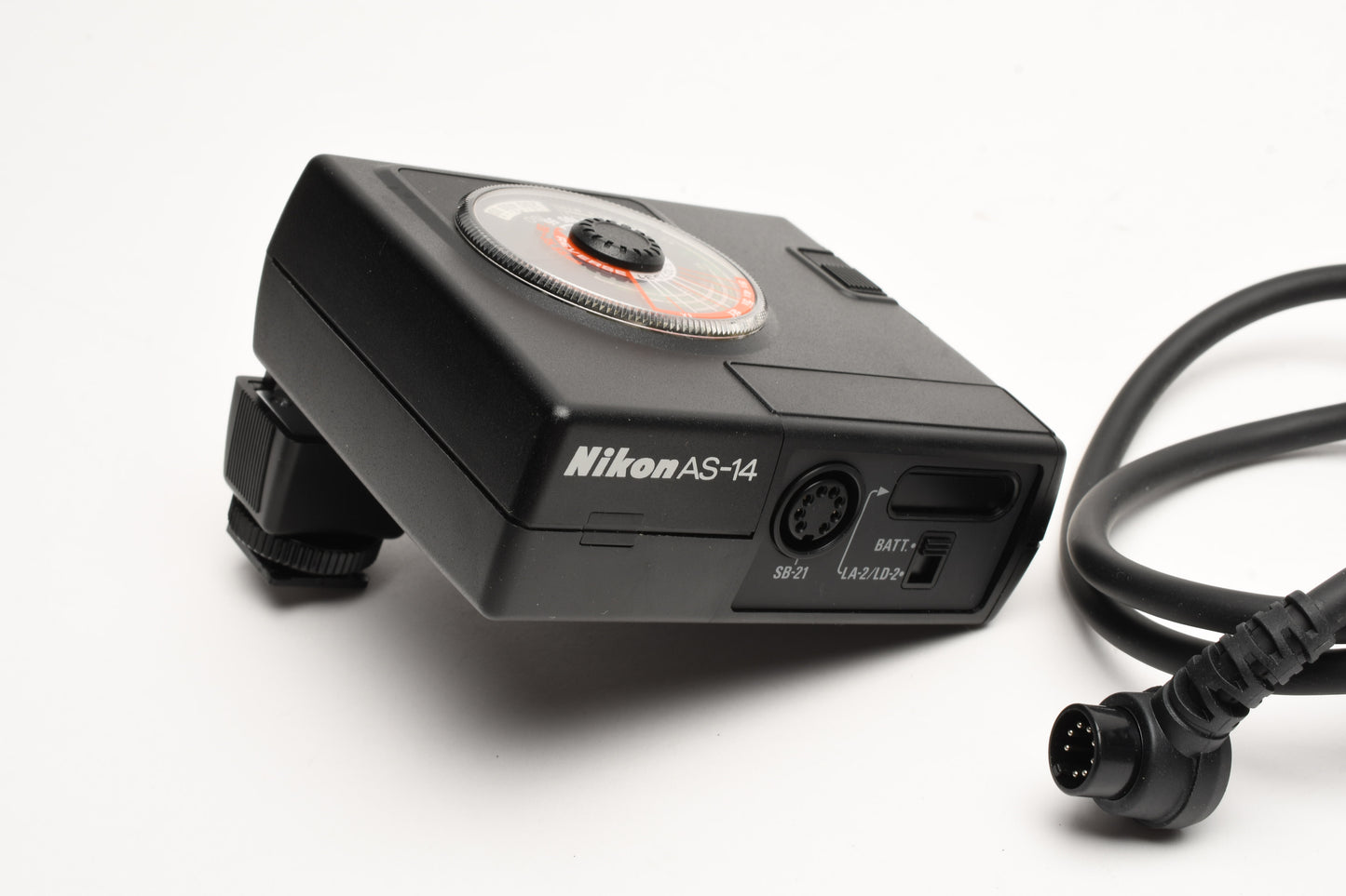 Nikon SB-21 Macro Speedlight Flash w/AS-14, Tested, Very clean, Great!